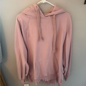 American Eagle Outfitters Light Pink Hoodie
